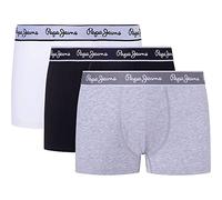 Pepe Jeans Herren Pepe Tk 3P Badehose, Grey Marl, M