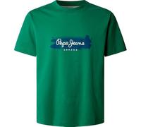 Pepe Jeans Herren T-Shirt Picthon Kurzarm Grün Größe S