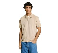Pepe Jeans Herren New Oliver Gd Poloshirt, Braun (Hellbeige), S