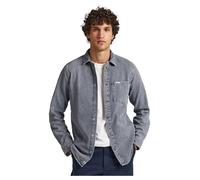 Pepe Jeans Herren Porter Mono Hemd, Grey (Denim), XXL