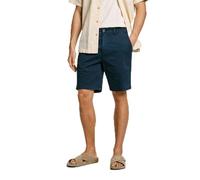 Pepe Jeans Herren Regular Chino Shorts, Blau (Dulwich Blue), 30W