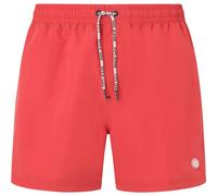 Pepe Jeans Herren Rubber Sh Badeshorts, Rot (Cherry Red), XL