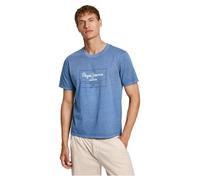 Pepe Jeans Herren Simon Tee T-Shirt, Blau (Union Blue), S