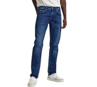 Pepe Jeans Herren Slim Fit Mid Rise Jeans - Track, Blau (Denim-ct6), Bundweite: 97 cm, beinlänge: 81 cm (38 W / 32 L)