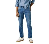 Pepe Jeans Herren Slim GYMDIGO Jeans Track Jeans, Blau (DENIM-4AG), 33W / 32L, Blau (Denim-4ag), Bundweite: 84 cm, beinlänge: 81 cm