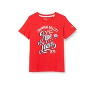 Pepe Jeans Herren T-Shirt Jordan, 244mars Red, 6