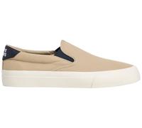 Trainingsschuh PEPE JEANS "trainers TAYLOR WEST M", Herren, Gr. 43, beige (stone beige), 95% Baumwolle, 5% Polyurethan, Schuhe (58349450-43) stone beige