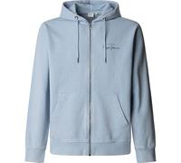 Pepe Jeans Herren Terrel Zip Sweatshirt, Blau (Soho Blue), XXL