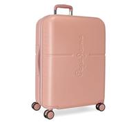 Pepe Jeans Highlight mittelgroßer Koffer, 48 x 70 x 28 cm, Rosa, 48x70x28 cms, Mittelgroßer Koffer