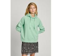 Pepe Jeans Hoodie in Hellgrün - Größe L | Damen Sweatshirts Jacken