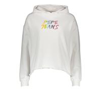 Pepe Jeans Hoodie in Weiß - Größe XS | Damen Sweatshirts Jacken
