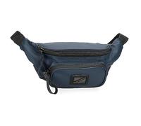 Pepe Jeans Hoxton Gürteltasche, Blau, 30 x 13 x 5 cm, Polyester, blau, Talla única, Hüfttasche