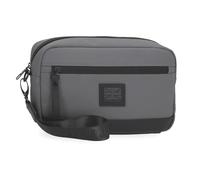 Pepe Jeans Hoxton Handtasche, grau, 24,5 x 15 x 6 cm, Polyester und PU von Joumma Bags, grau, Talla única, Handtasche