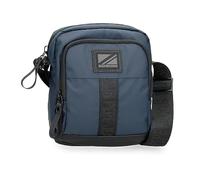 Pepe Jeans Hoxton Umhängetasche Blau 17x22x8 cm Polyester, blau, Talla única, Umhängetasche