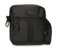 Pepe Jeans Hoxton Umhängetasche, Tablet, Schwarz, 23 x 27 x 7 cm, Polyester und PU, Mehrfarbig (Mehrfarbig), Talla única, Umhängetasche für Tablet