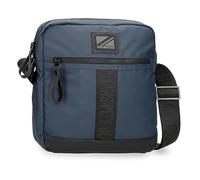 Pepe Jeans Hoxton Messengerhülle Tablet Blau 23x27x7 cm Polyester, blau, Talla única, Umhängetasche für Tablet