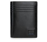 Pepe Jeans Hudson Vertikale Geldbörse mit Geldbörse, Schwarz, 8,5 x 11,5 x 1 cm, Leder von Joumma Bags