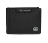 Pepe Jeans Indiana Horizontale Geldbörse, Einheitsgröße, Schwarz, Eine Größe passt Allen, Horizontale Geldbörse