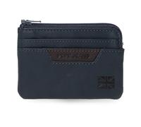 Pepe Jeans Indiana Wallet mit Kartenhalter Blau 11x7x1. 5 cm Leather von Joumma Bags