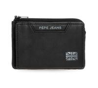 Pepe Jeans Indiana Geldbörse mit Kartenhalter, Einheitsgröße, Schwarz, Eine Größe passt Allen, Geldbörse mit Kartenhalter