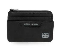 Pepe Jeans Indiana Geldbörse mit Kartenhalter, Einheitsgröße, Schwarz, Eine Größe passt Allen, Geldbörse mit Kartenhalter