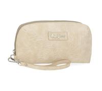 Pepe Jeans Jana Handtasche, Beige, 20 x 11 x 4 cm, Polyester, mit Details aus Kunstleder von Joumma Bags, Beige, Talla única, Handtasche