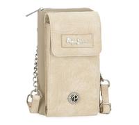 Pepe Jeans Jana Umhängetasche, Beige, 11 x 20 x 4 cm, Polyester, mit Details aus Kunstleder von Joumma Bags, Beige, Talla única, Umhängetasche