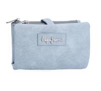 Pepe Jeans Jana, lässige Reisetaschen, blau und beige, aus Polyester und Kunstlederdetails von Joumma Bags, blau, Talla única, Geldbörse