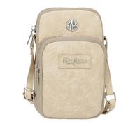 Pepe Jeans Jana Umhängetasche Beige 11 x 17,5 x 4 cm Polyester mit Details aus Kunstleder von Joumma Bags, Beige, Talla única, Umhängetasche