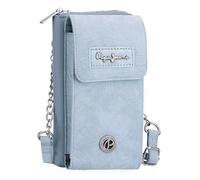 Pepe Jeans Jana Umhängetasche, Blau, 11 x 20 x 4 cm, Polyester, mit Details aus Kunstleder von Joumma Bags, blau, Talla única, Umhängetasche