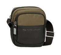 Pepe Jeans Jarvis Grün Anpassbarer Laptop-Rucksack 28x40x16 cm Polyester mit Details aus Kunstleder