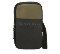 Pepe Jeans Jarvis Umhängetasche klein grün 10,5 x 18 x 2 cm Kunstleder und Polyester L by Joumma Bags, grün, Kleine Umhängetasche