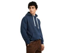 Strickpullover PEPE JEANS "Strickjacke JASPER HOODIE", Herren, Gr. L, blau (dulwich blau), 100% Baumwolle, Pullover Strickpullover (34998103-L) dulwich blau