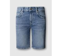 Pepe Jeans Damen Jeansshort MW Poppy Mid Waist Regular Fit Größe W31 Blue Denim