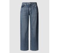 Loose-fit-Jeans PEPE JEANS "LOOSE ST JEANS LW NICKY", Damen, Gr. 31, Länge 32, blau (blau used), Denim/Jeans, Obermaterial: 60% Baumwolle, 40% Lyocell, casual, loose fit lang, Jeans, mit geradem Bein 