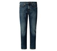 Straight-Jeans PEPE JEANS "STRAIGHT JEANS CASH", Herren, Gr. 32, Länge 32, blau (used blau), Denim/Jeans, Obermaterial: 99% Baumwolle, 1% Elasthan, casual, straight fit, Jeans, im 5-Pocket-Stil (37085