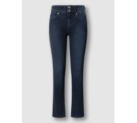 Slim-fit-Jeans PEPE JEANS "GEN PUSH UP", Damen, Gr. 31, Länge 30, dunkelblau, Denim/Jeans, Obermaterial: 84% Baumwolle, 15% Polyester, 1% Elasthan, slim fit lang, Jeans Slim-fit-Jeans, mit doppeltem K
