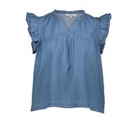 Pepe Jeans Jeansbluse in Blau - Größe S | Damen Blusen