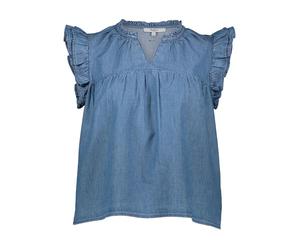 Pepe Jeans Jeansbluse in Blau - Größe XL | Damen Blusen