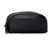 Pepe jeans Joumma Bags Morgan Casual Tagesrucksack, Reisetaschen, beige und schwarz, Kunstleder für Damen, Schwarz, Talla única, Kleine Kosmetiktasche