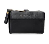Pepe Jeans Morgan Geldbörse mit Kartenfächern, Einheitsgröße, Schwarz, Talla única, Brieftasche mit Kartenhalter
