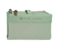 Pepe Jeans Joumma Bags Morgan Handtaschen und Reisezubehör, beige, schwarz, grün, Kunstleder für Damen, grün, Talla única, Geldbörse