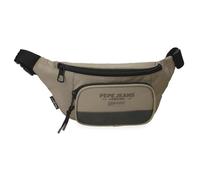 Pepe Jeans Joumma Bags Waltford Hüfttasche, Beige, 30 x 13 x 5 cm, Polyester mit Kunstlederdetails