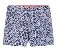 Pepe Jeans Jungen Badeshorts mit P-Print, Blau (Navy), 16 Jahre