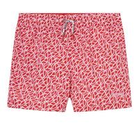 Pepe Jeans Jungen Badeshorts mit P-Print, Rot (Cherry Red), 12 Jahre
