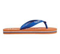 Pepe Jeans Jungen Bay Beach Basic B Flip-Flop, Blau (Beat Blue), 1,5