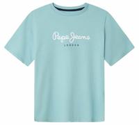 Pepe Jeans Jungen New Art T-Shirt, Blau (Jetty Blue), 10 Jahre