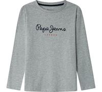 Pepe Jeans Jungen New Herman Unterhemd, Grau meliert, 8 Jahre