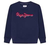Pepe Jeans Jungen New Lamonty Crew Sweatshirt, blau (Marineblau), 16 Jahre