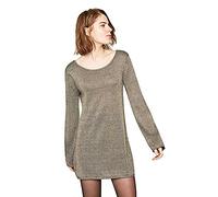 Pepe Jeans Kate Dua Lipa Kleid für Damen, Gold Small